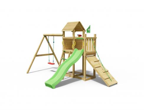 Jungle Cove | Tower playhouse with swing