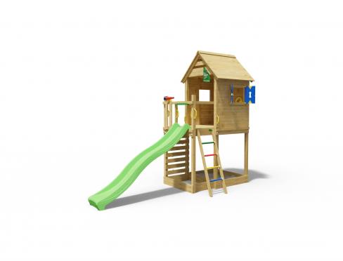 Jungle Oasis | Tower playhouse with slide